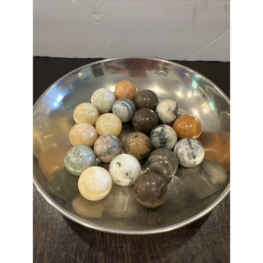 Lot of‎ 19 1 inch polished stones